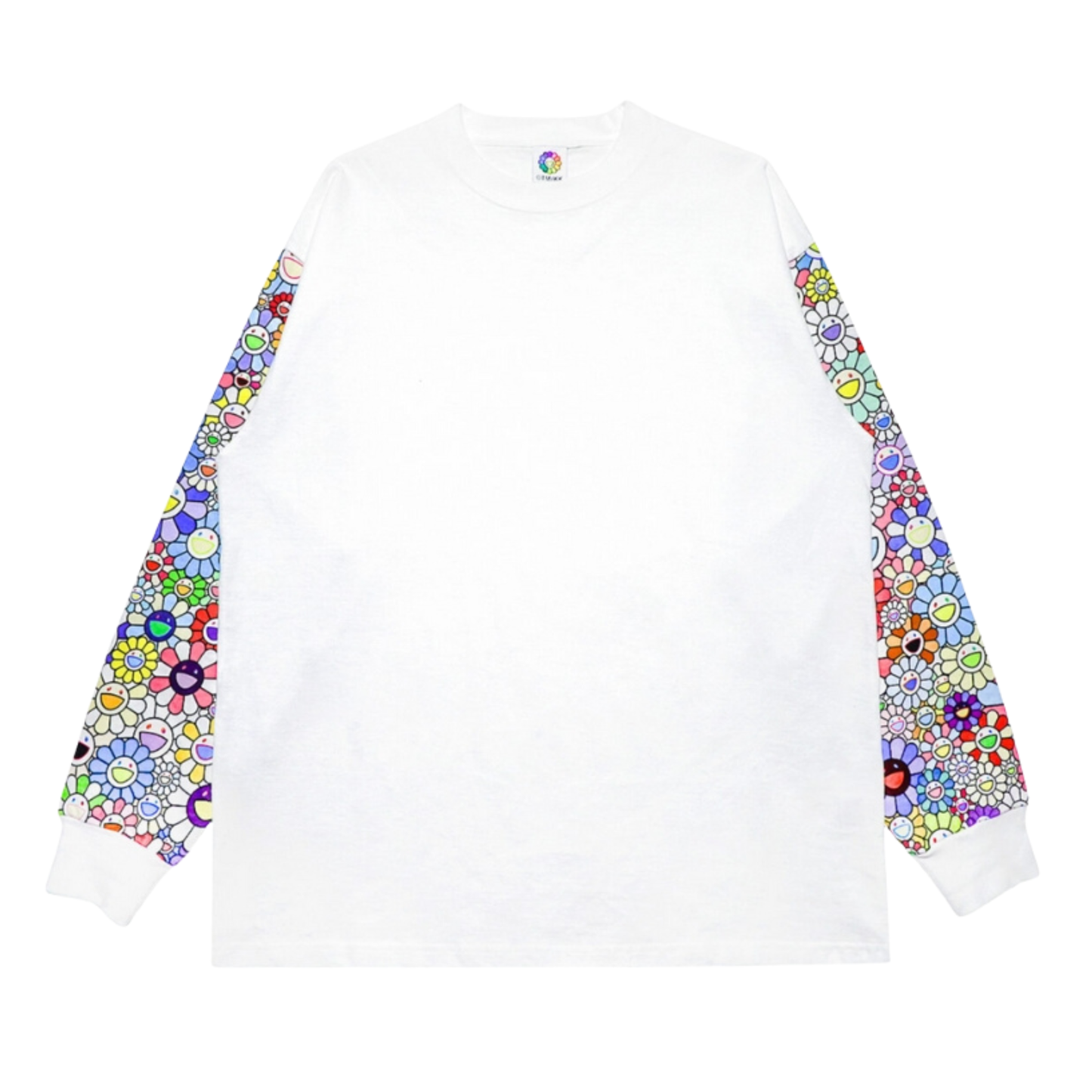 村上隆 Takashi Murakami Flower on Sleeve Long Sleeve Shirt
