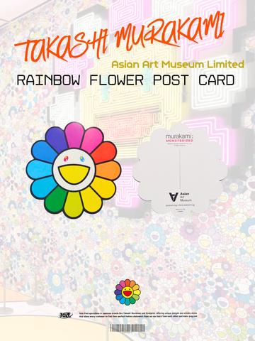 Takashi Murakami SAFFM Flower Post Card