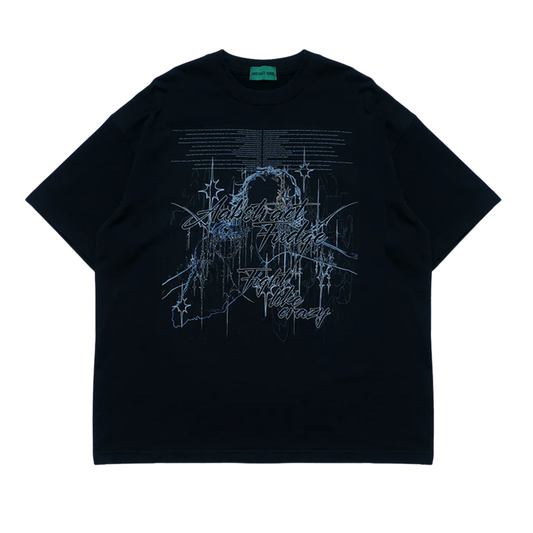 Abstract Fudge AF girl Tee (Black)