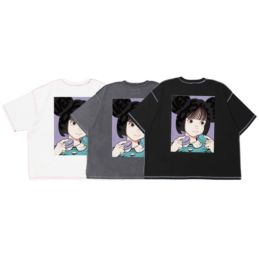 (預訂) Over Print Pop Art Pigment Tee Ver:22 *Glow in the dark