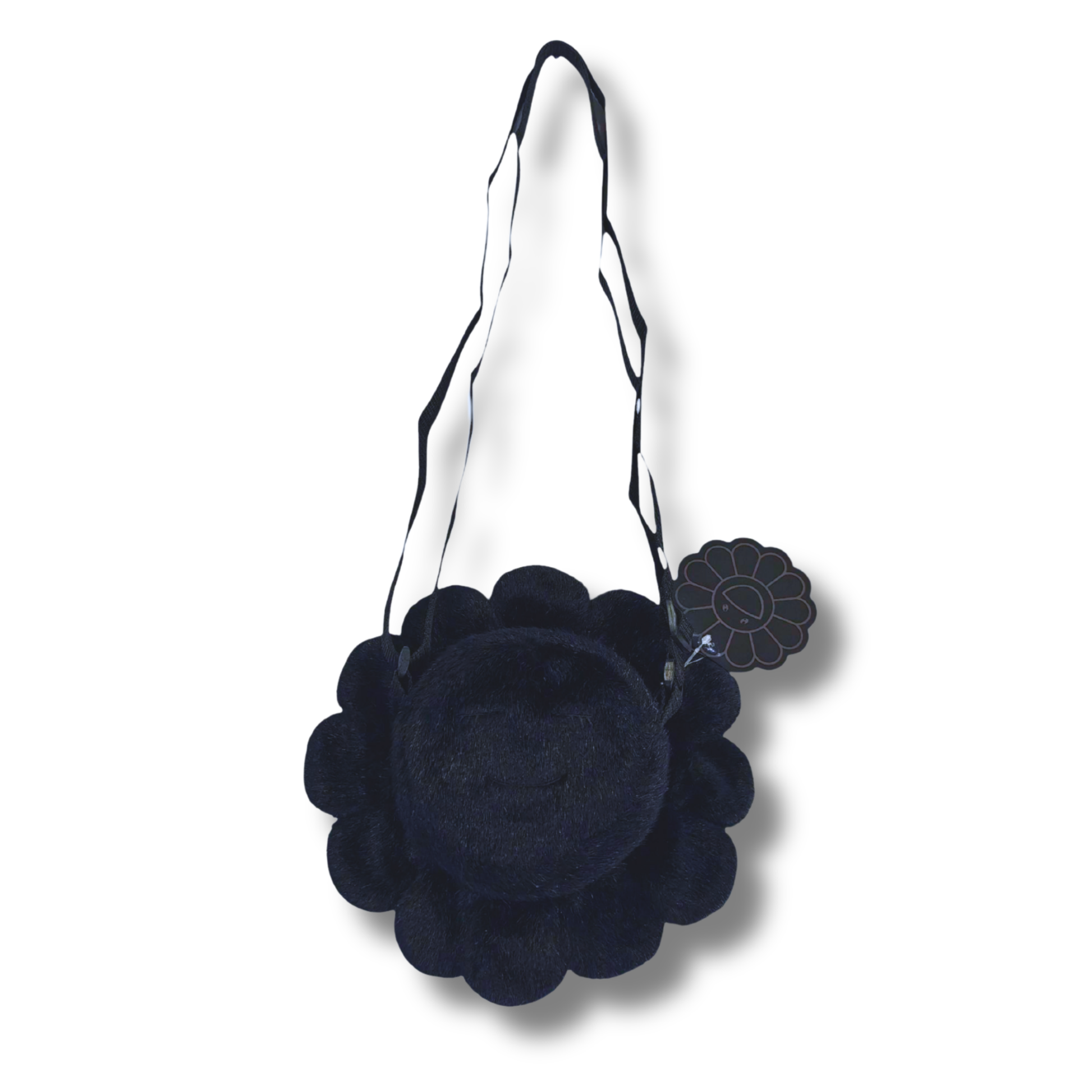 村上隆　Flower Pochette All Black 村上隆Takashi Murakami Flower Pochette (All Black) – SOLE.POOL