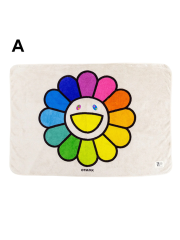 Takashi Murakami Flower Blanket