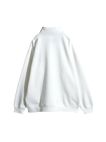 RED CAP GIRL Logo Half Zipper