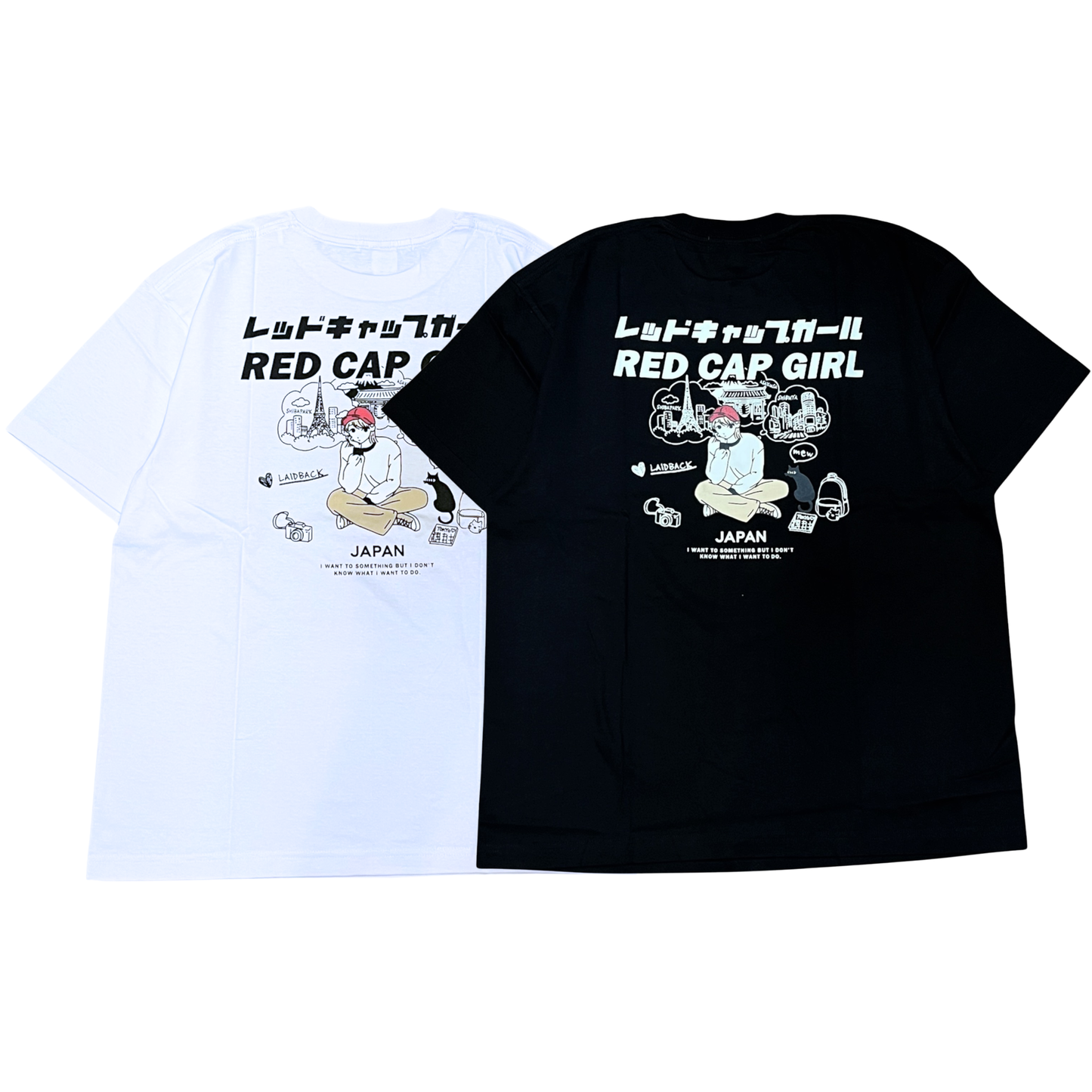 RED CAP GIRL TOKYO Sightseeing Graphic T-Shirt