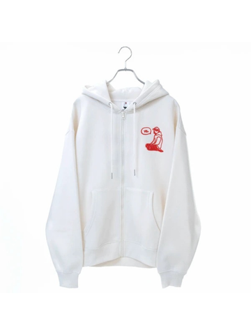 RED CAP GIRL Sagara - Embroidery Zip Hoodie