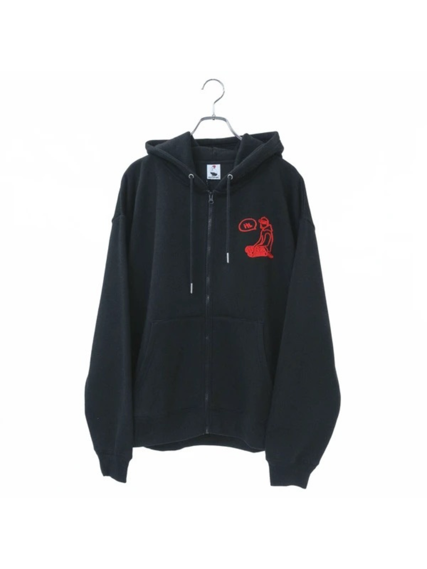 RED CAP GIRL Sagara - Embroidery Zip Hoodie