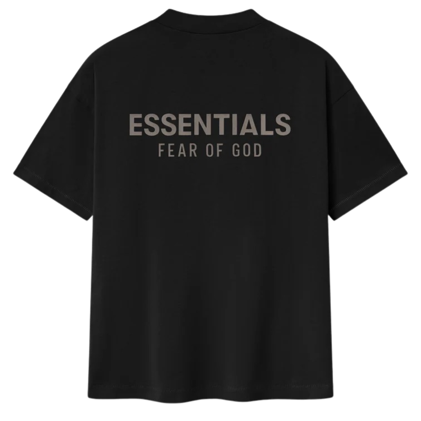 FOG Essentials Classic Tee (FW25 Gold Logo - Jet Black)