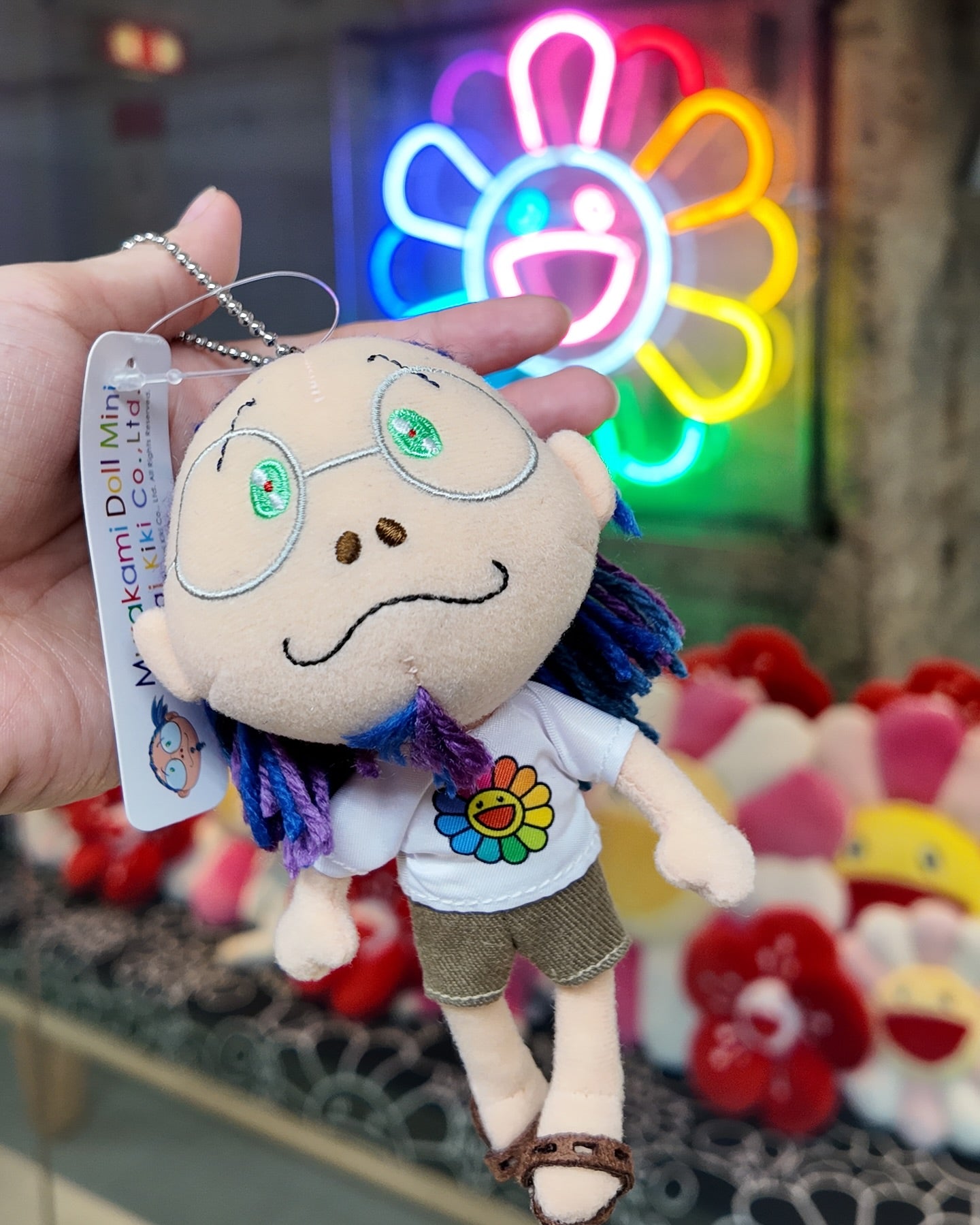 村上隆 Takashi Murakami Murakami Doll Mini Keychain (~13cm)
