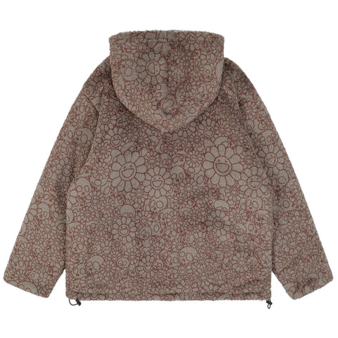 Takashi Murakami Reversible Boa Zip Hoodie
