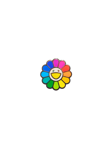 Takashi Murakami SAFFM Flower Metal Pin