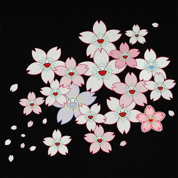 村上隆 Takashi Murakami Cherry Blossoms "HANABANA" L/S T-Shirt