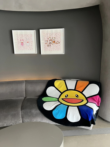 Takashi Murakami Flower Towel (The Broad Museum Limited)