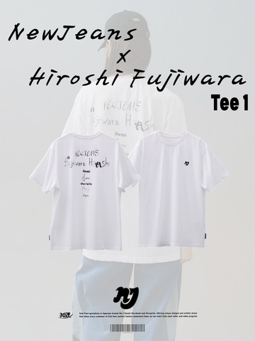 NewJeans x Hiroshi Fujiwara Tee 1 (White)
