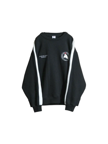 RED CAP GIRL Two-Tone Logo Sweatshirt