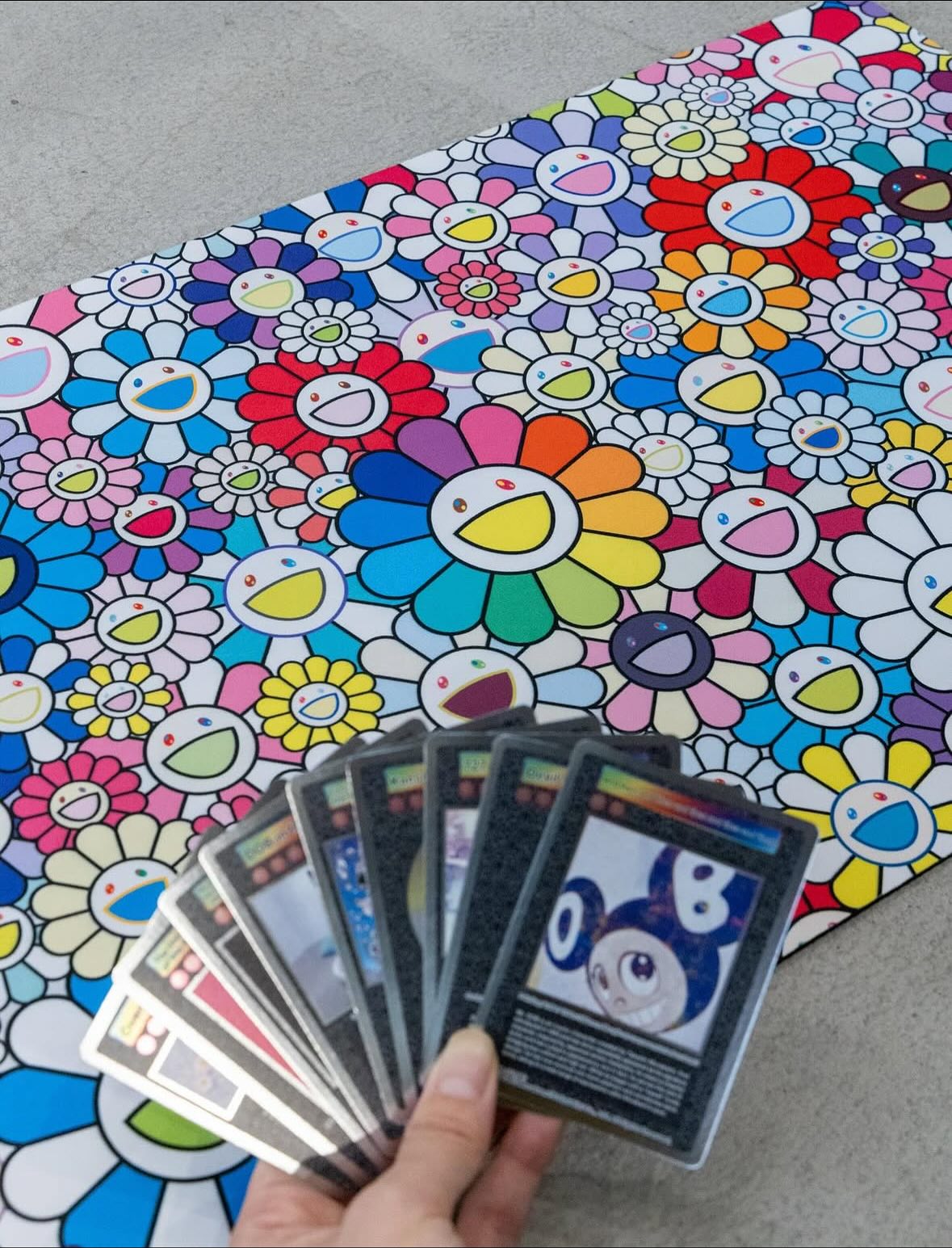 TAKASHI MURAKAMI RUBBER FLOWER PLAY MAT