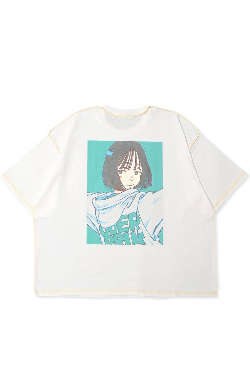 (預訂) Over Print Pop Art Pigment Tee Ver:20 *Glow in the dark (約7-14個工作天到貨)