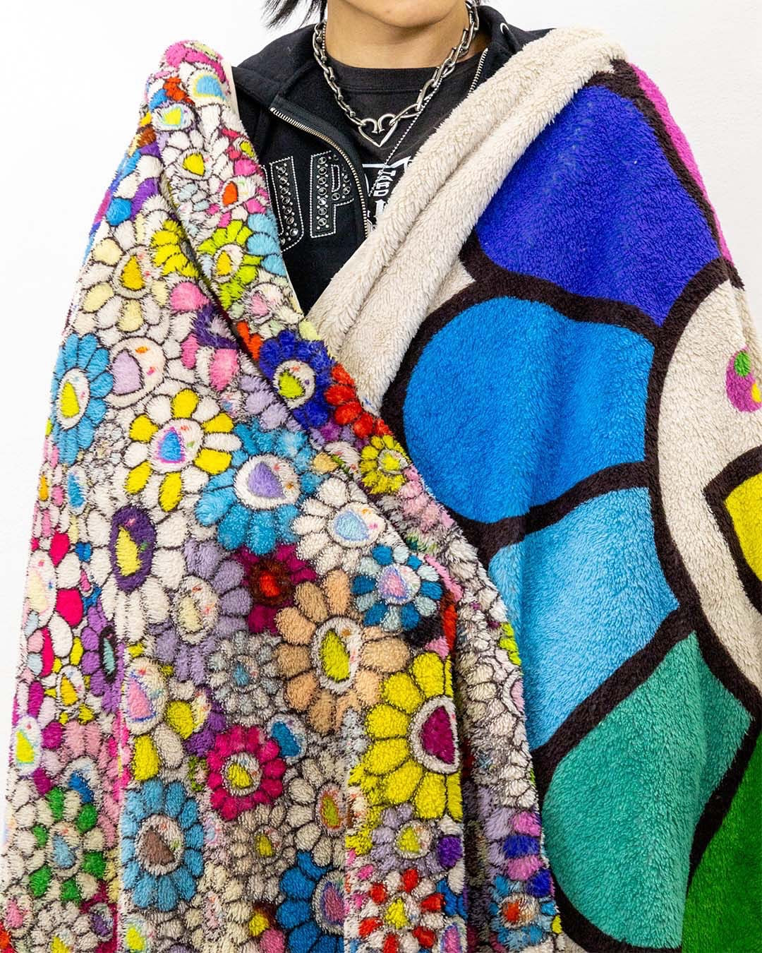 Takashi Murakami Flower Blanket