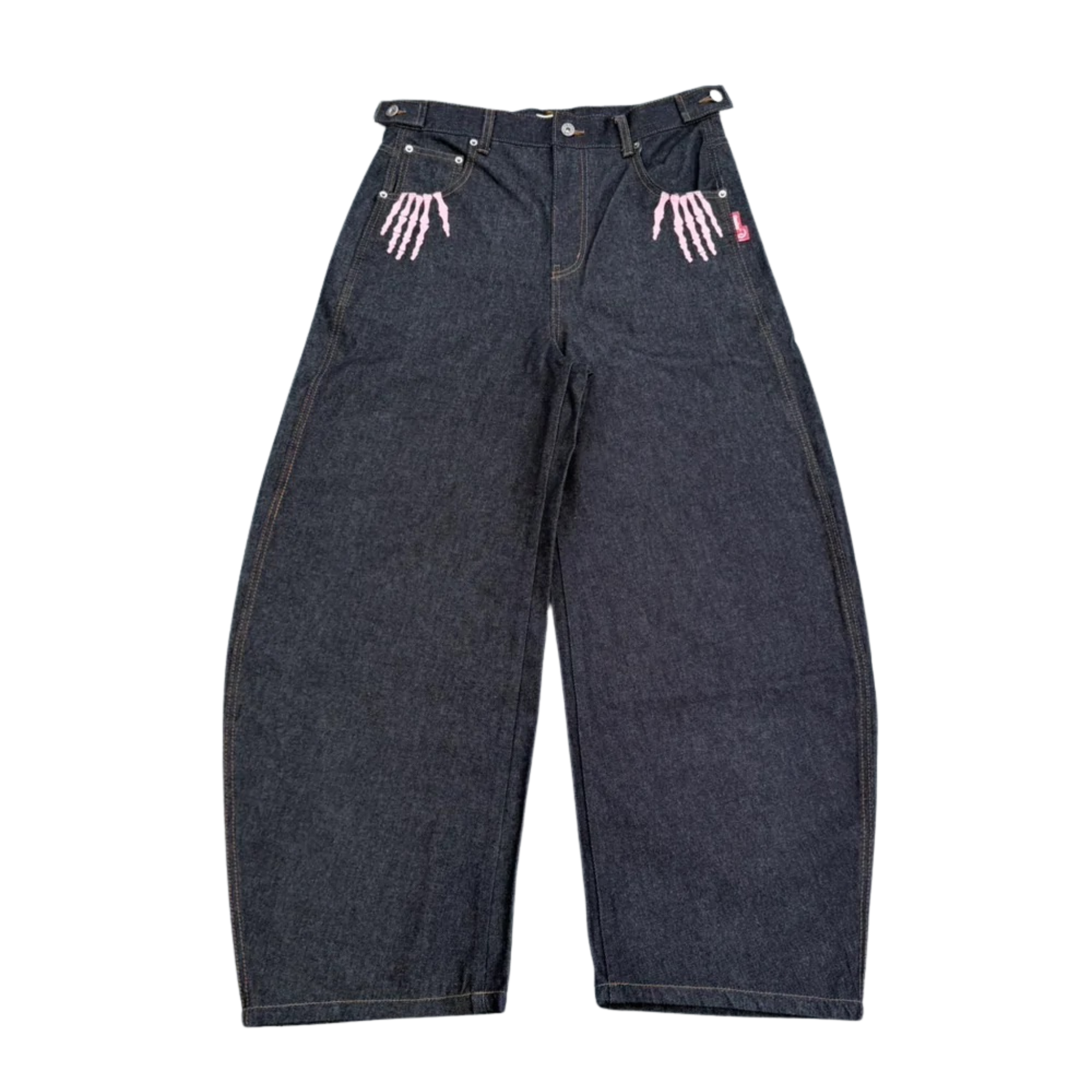 9090 Bone Hand Denim Pants – SOLE.POOL 9090 Bone Hand Denim Pants – SOLE.POOL
