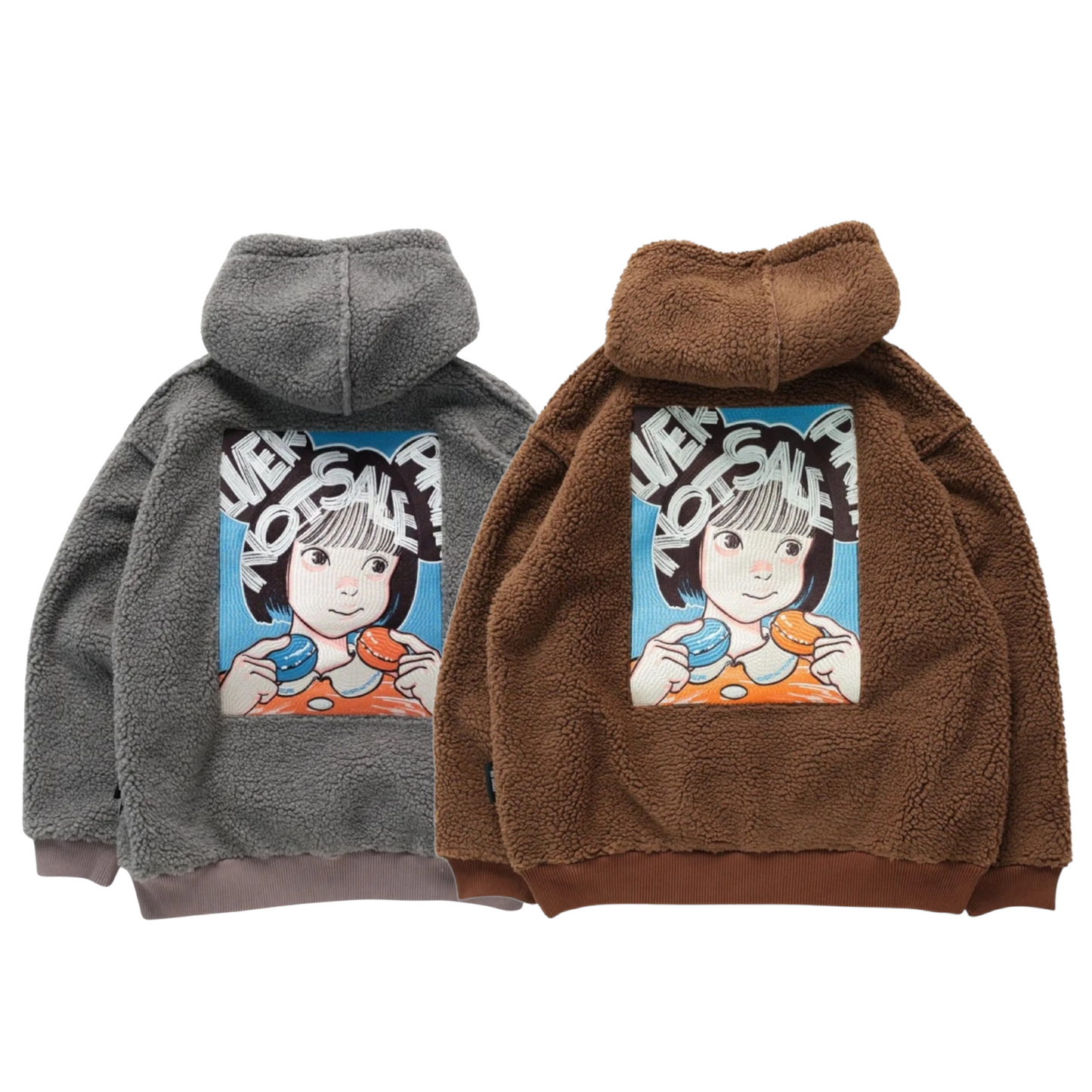 Over Print POP ART Bonding Boa Hoodie Ver:22 (EMB Ver.)