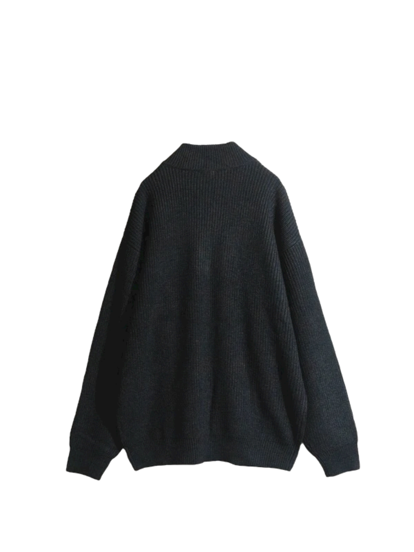 RED CAP GIRL Half Zip Knitwear Emblem