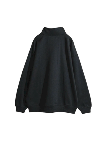 RED CAP GIRL Logo Half Zipper