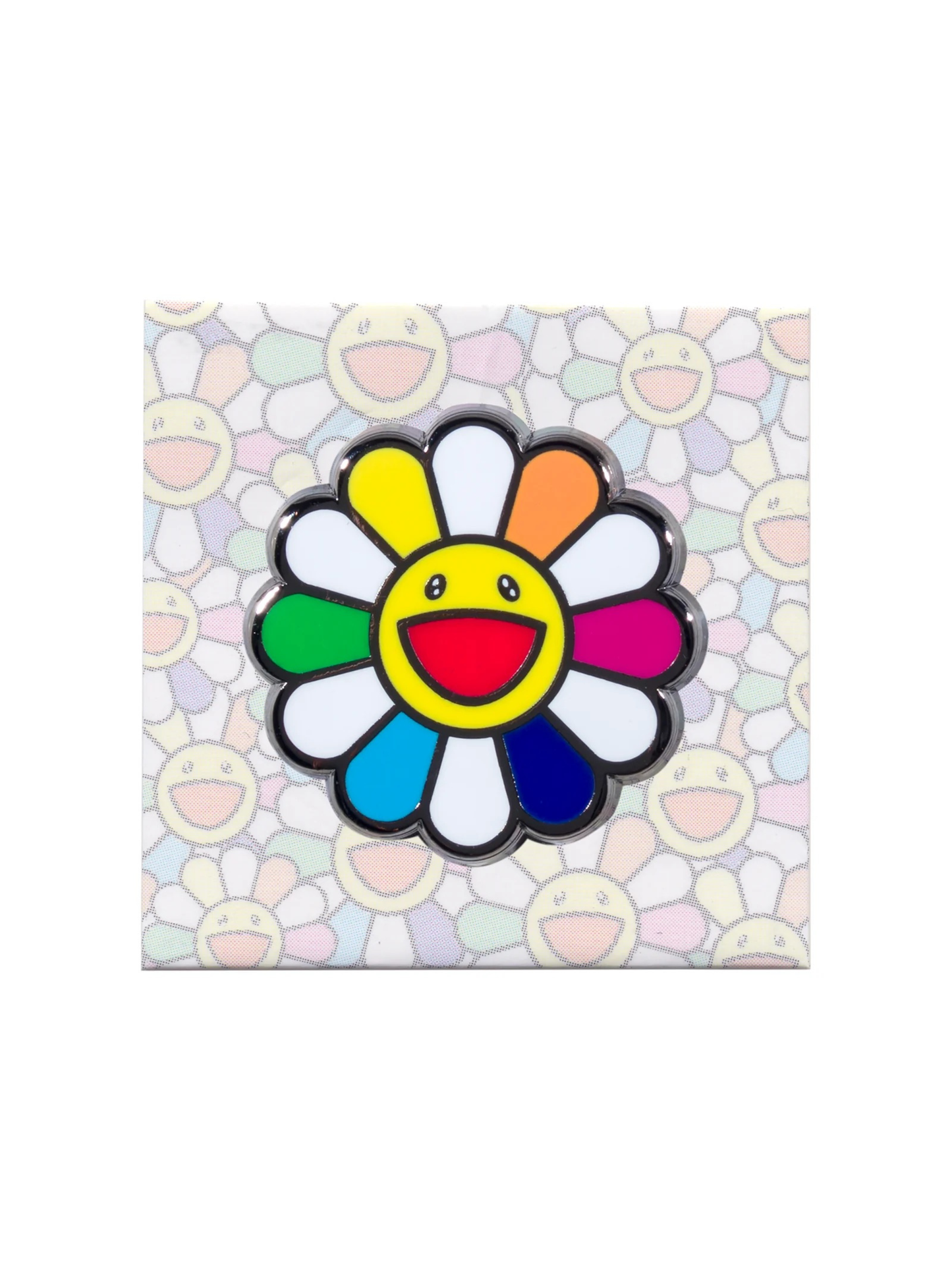 村上隆 Takashi Murakami Flower Metal Pin (The Broad Museum Limited)