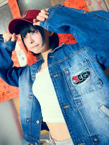 RCG x 新香冰廳 WASHED DENIM JACKET (HONG KONG LIMITED)