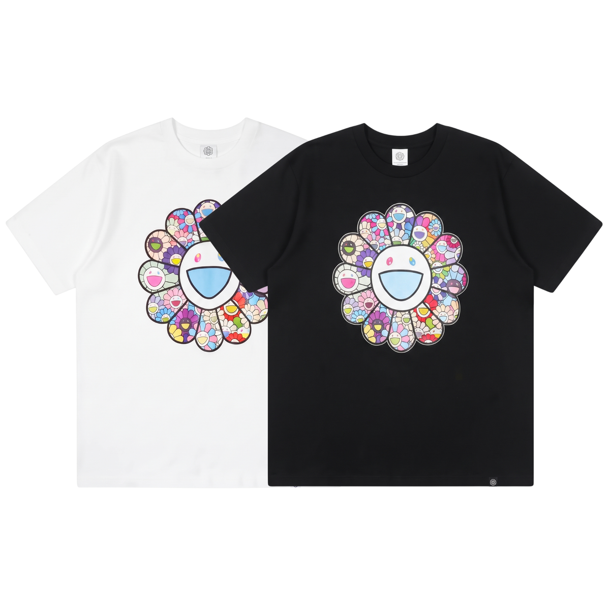 村上隆 Takashi Murakami Flowers in Pastel Colors T-Shirt