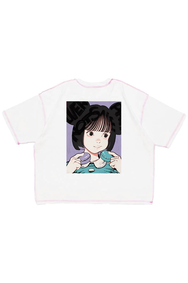 (現貨/預訂) Over Print Pop Art Pigment Tee Ver:22 *Glow in the dark
