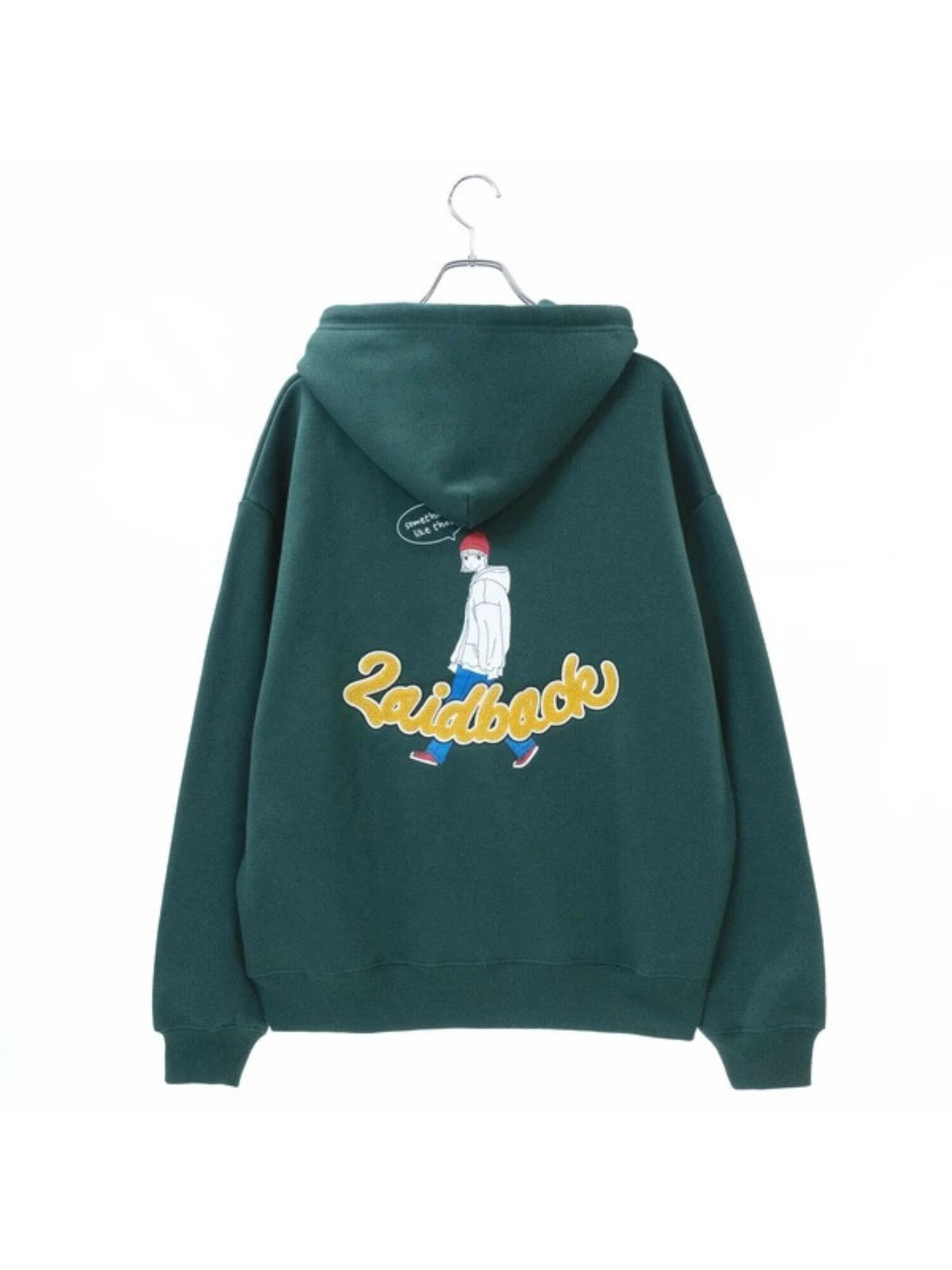 RED CAP GIRL Back Laidback Sagara - Embroidery Zip Hoodie