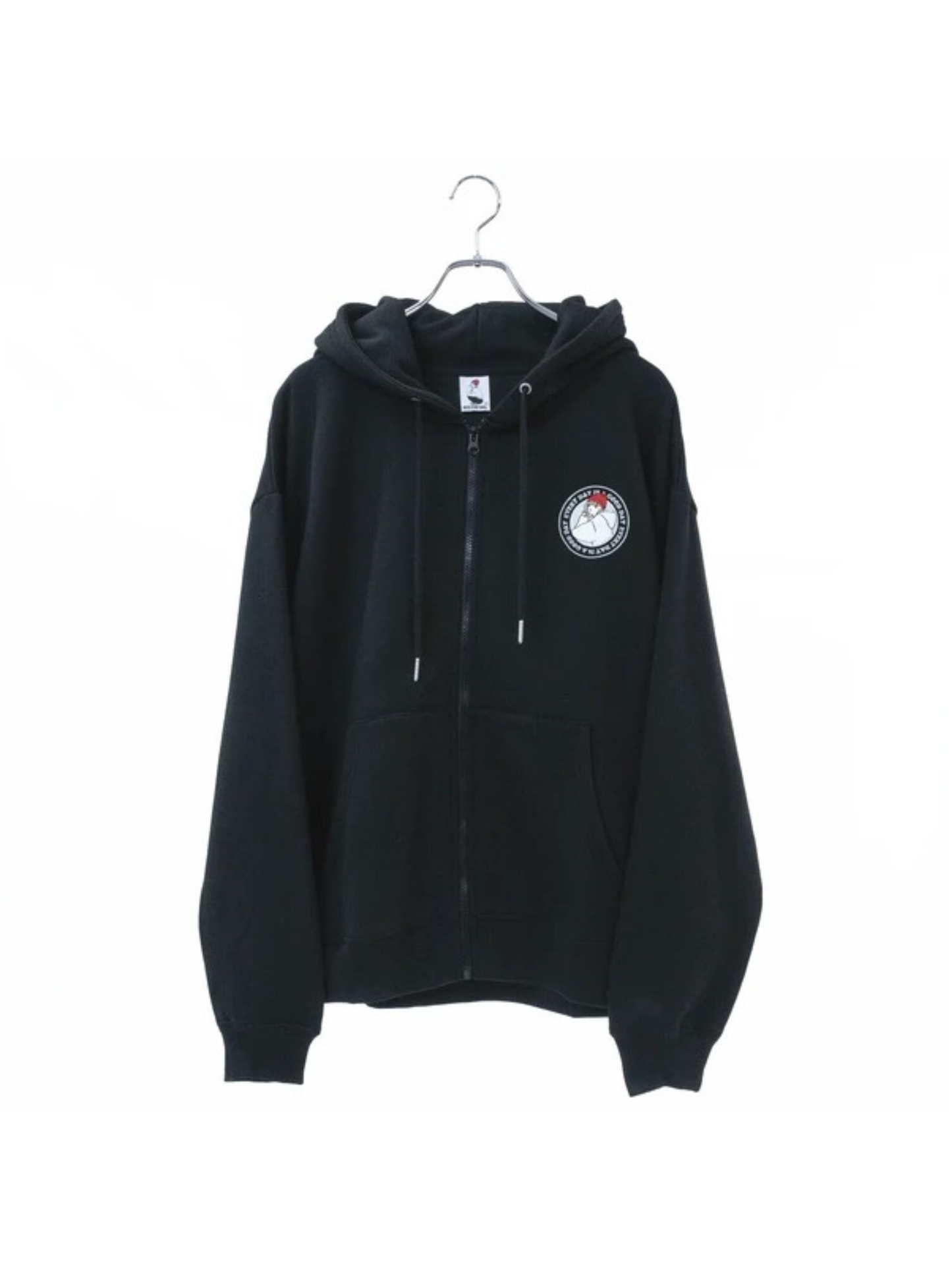 RED CAP GIRL Back Laidback Sagara - Embroidery Zip Hoodie