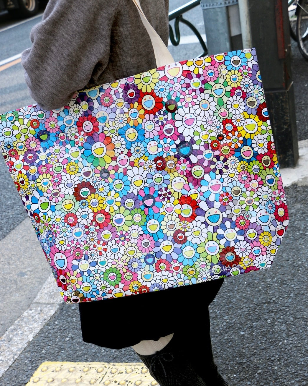 村上隆 Takashi Murakami Utility Shopper Bag