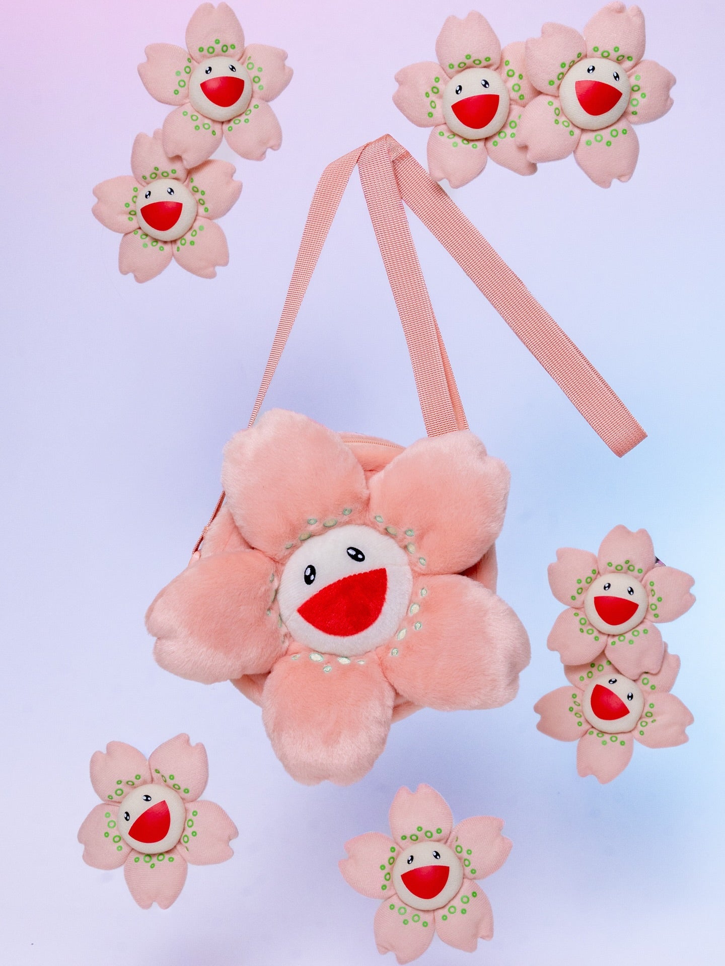 村上隆 Takashi Murakami Cherry Blossom Pochette (Sakura Pink)