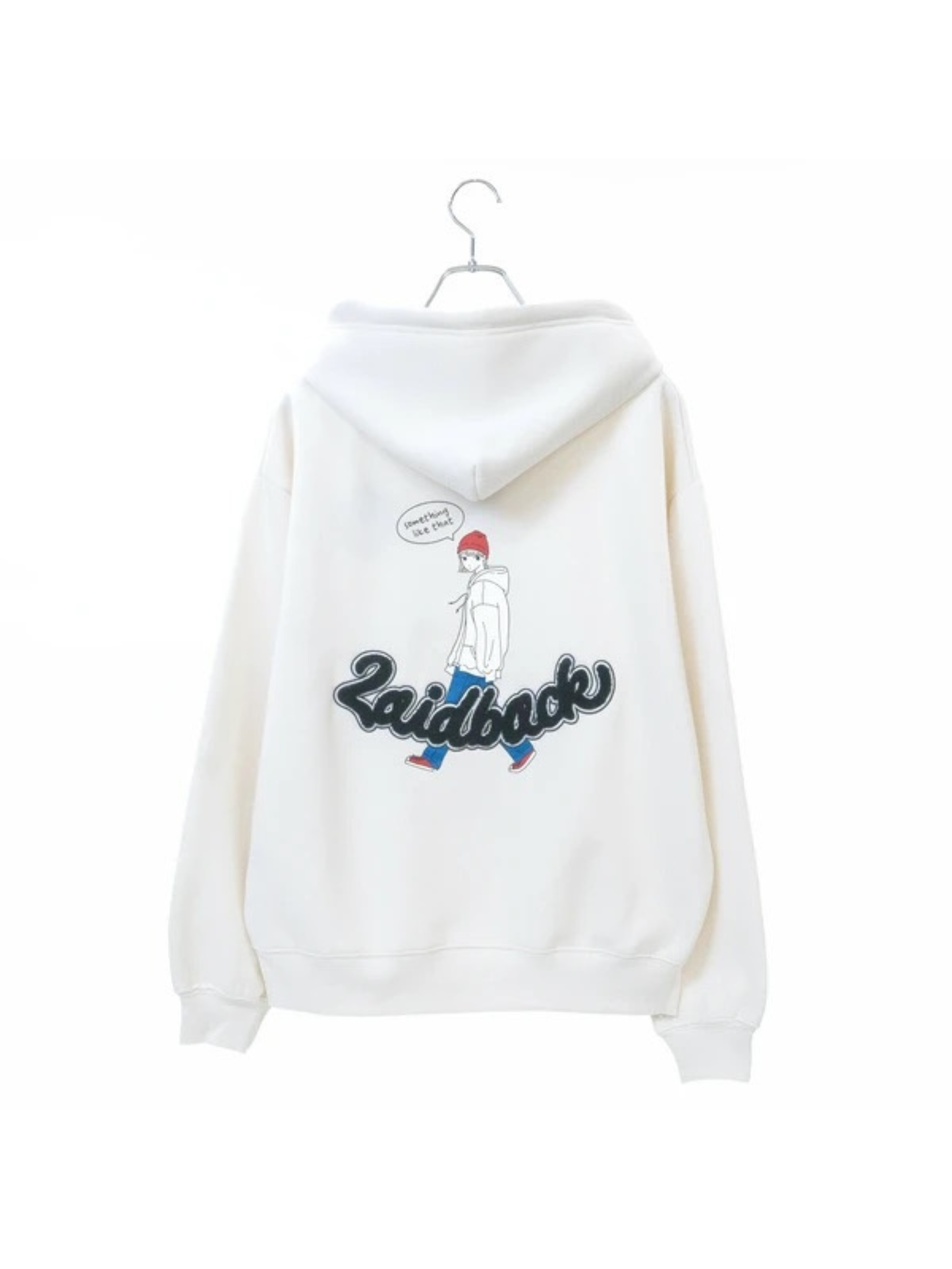 RED CAP GIRL Back Laidback Sagara - Embroidery Zip Hoodie