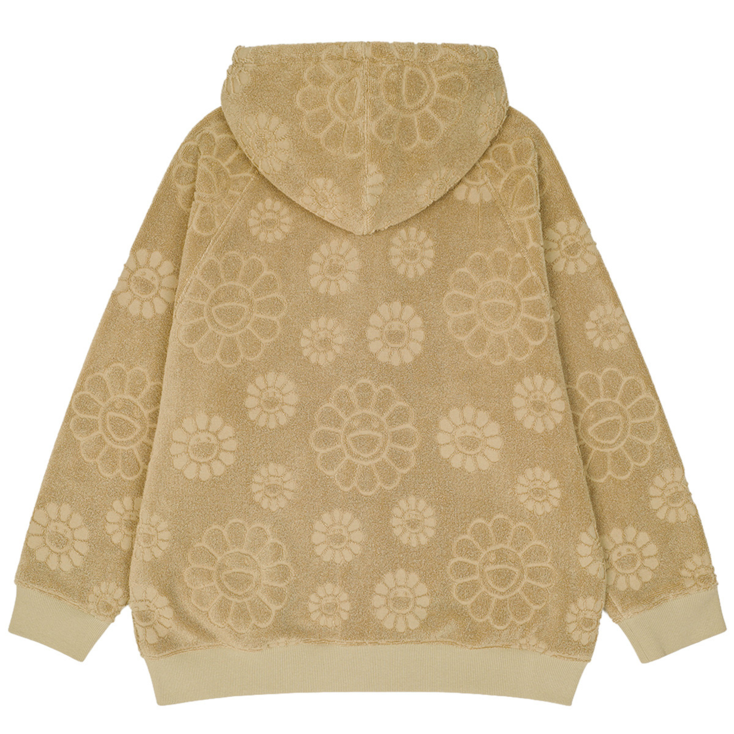 村上隆 Takashi Murakami Flower Jacquard Pile Jacket (Beige)