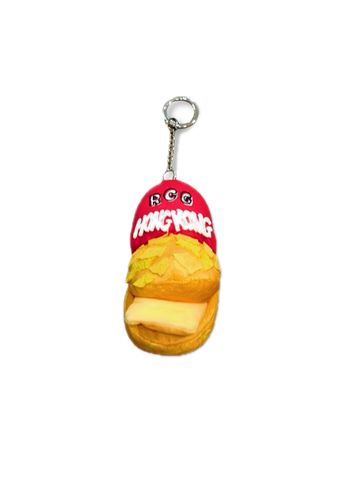 RCG x 新香冰廳 PLUSH KEYCHAIN [BO LO YAU] (HONG KONG LIMITED)