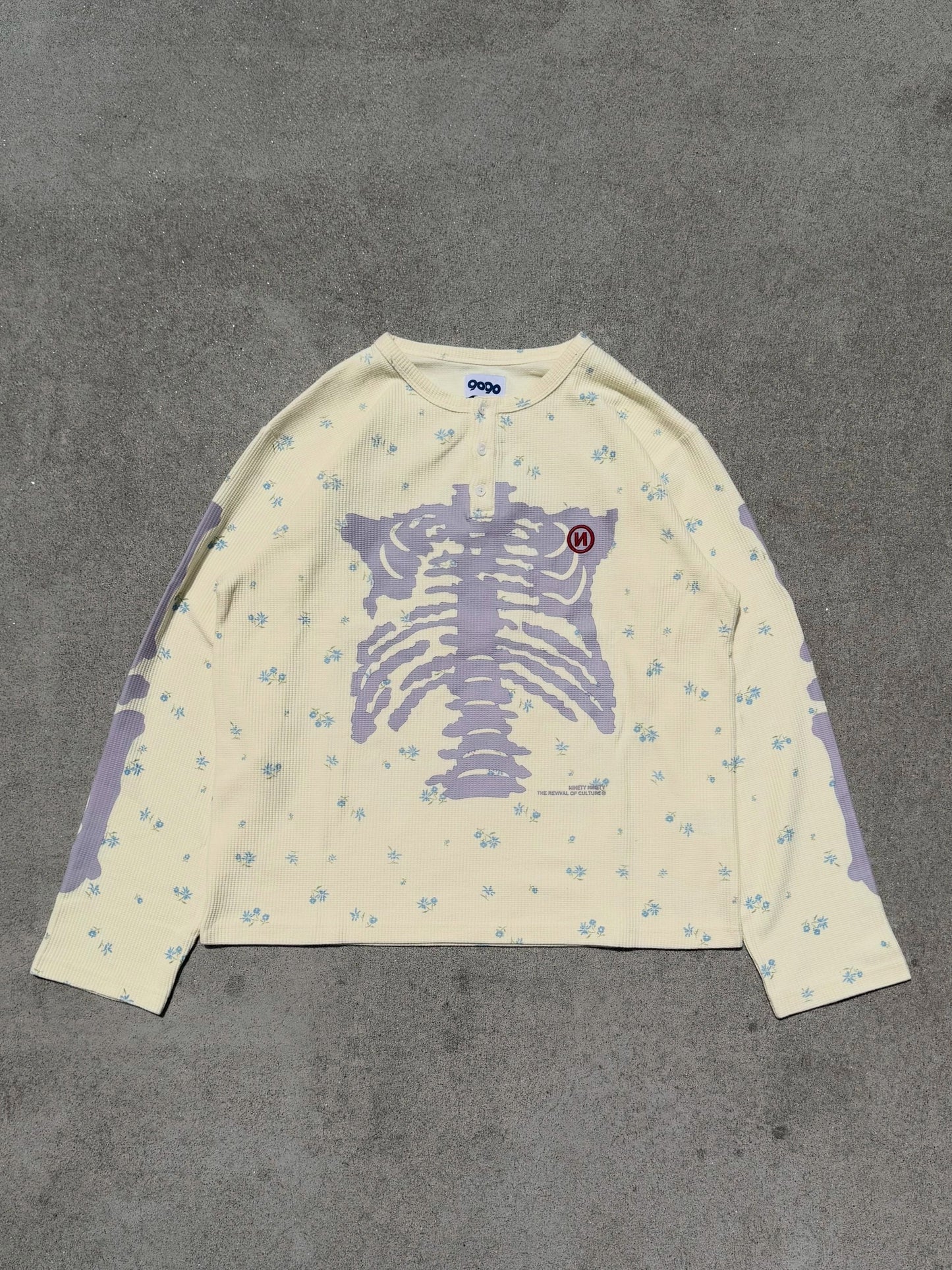 (預訂) 9090 Henry Neck Thermal L/S Tee (發售後7-14個工作天到貨)