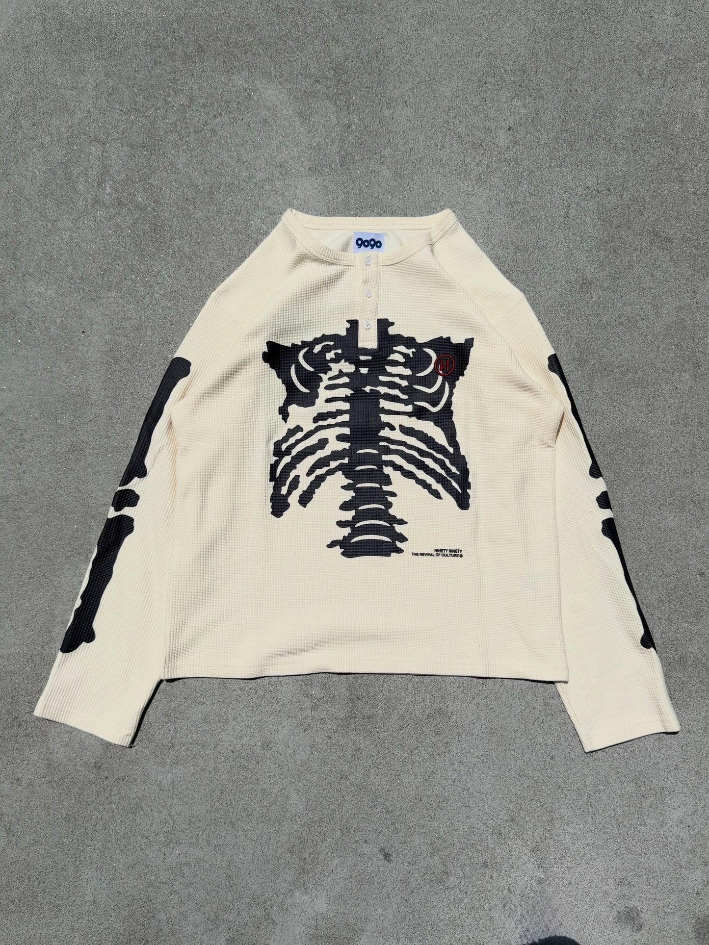 (預訂) 9090 Henry Neck Thermal L/S Tee (發售後7-14個工作天到貨)