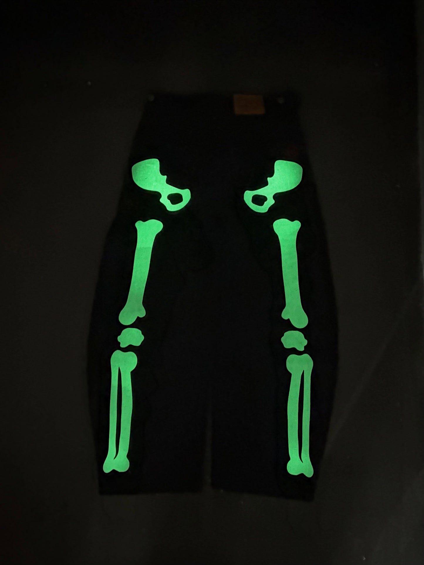 (預訂) 9090 Bone Hand Denim Pants 26FW *Glow in the dark (發售後7-14個工作天到貨）