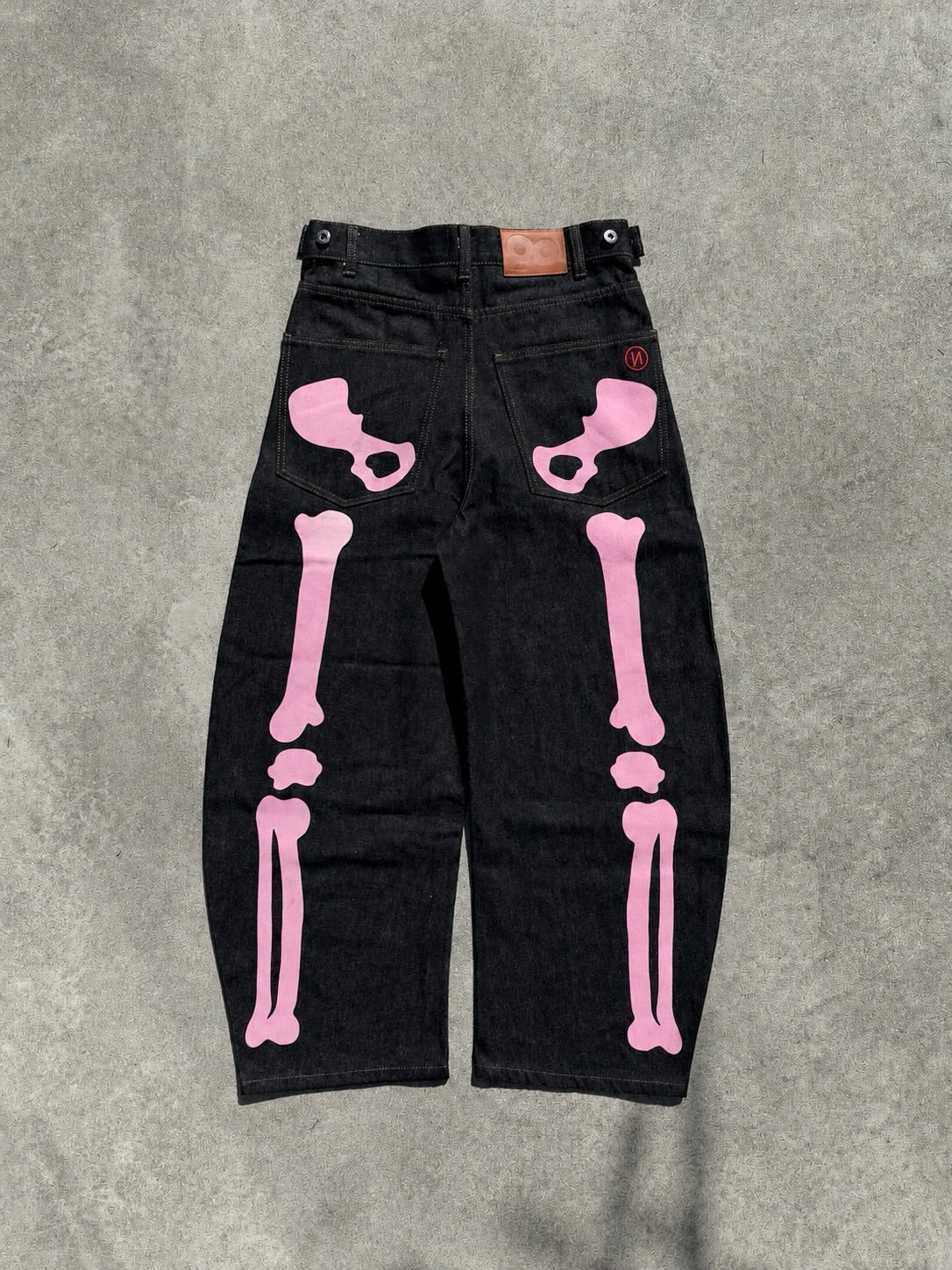 (預訂) 9090 Bone Hand Denim Pants 26FW *Glow in the dark (發售後7-14個工作天到貨）