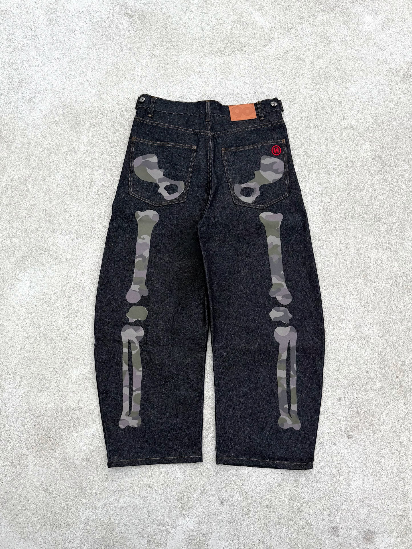 (預訂) 9090 Bone Hand Denim Pants 26FW (發售後7-14個工作天到貨）