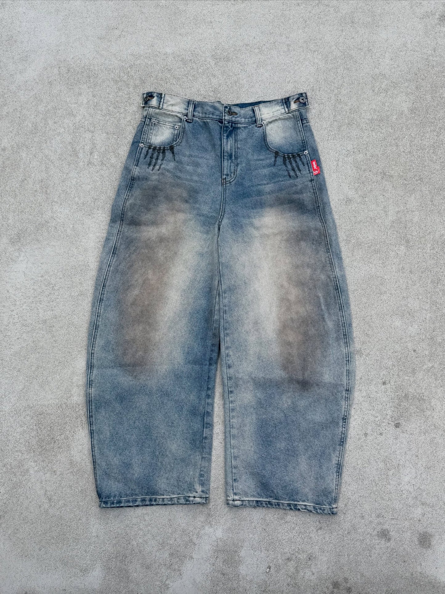 (預訂) 9090 Bone Hand Denim Pants 26FW (發售後7-14個工作天到貨）