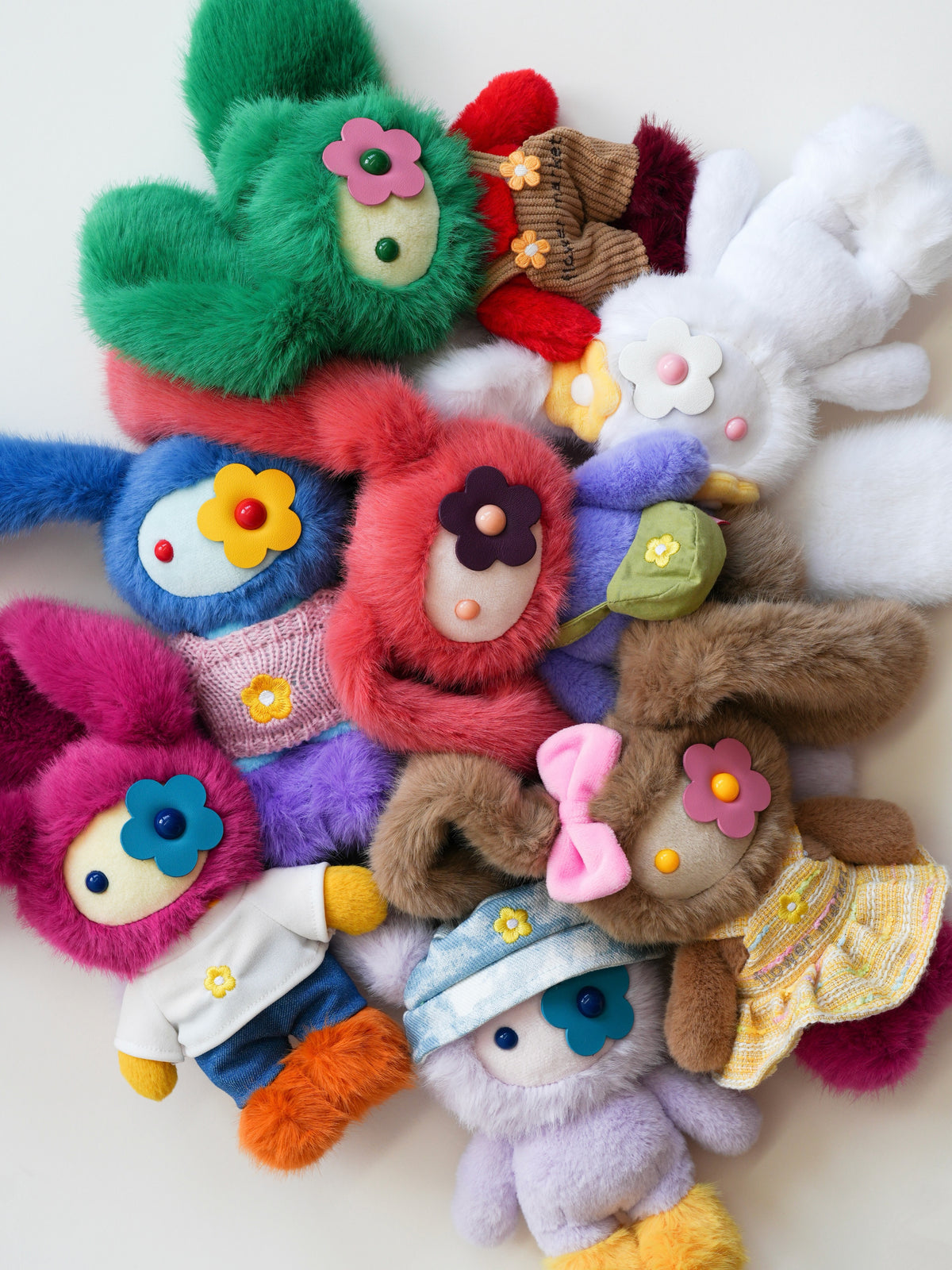 (現貨) JUJU x Ny Flower Market Plush Keychain Blind Box Cj Hendry