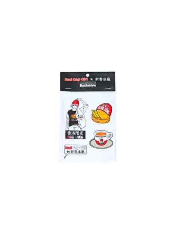 RCG x 新香冰廳 STICKER SET (HONG KONG LIMITED)