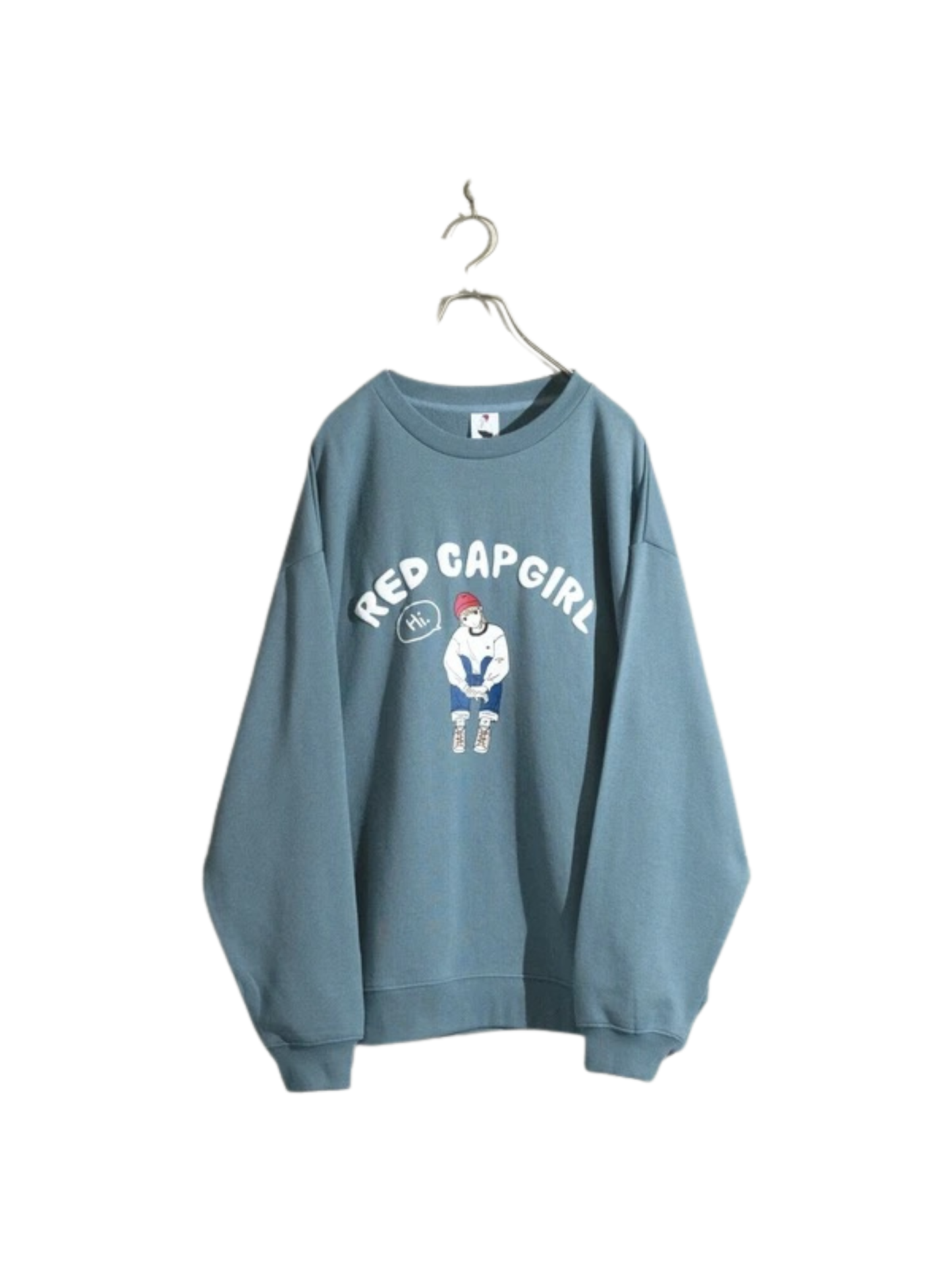 RED CAP GIRL Front Printed Sweatshirt