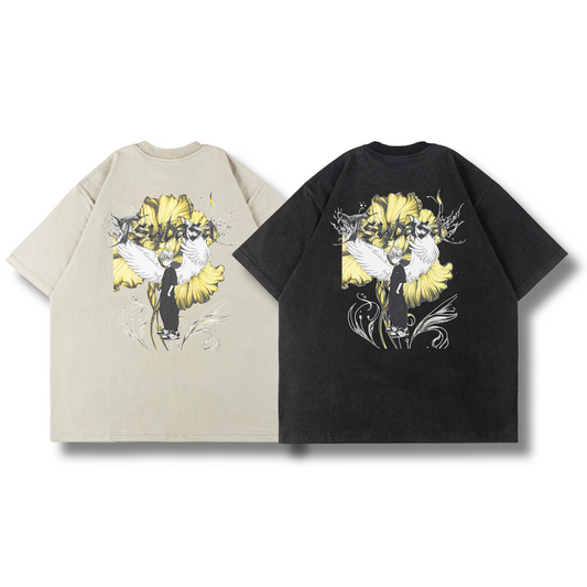 Tsubasa WASHED TRAINEE ANGEL T-SHIRT (TSUBASA)
