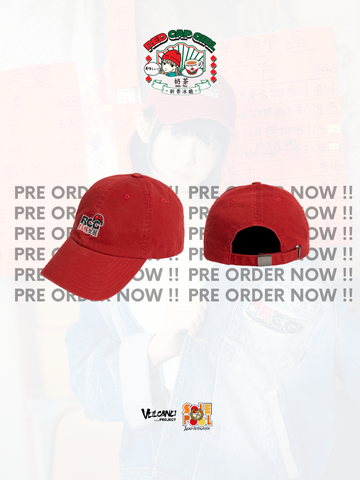 【預訂】新香冰廳 x RCG LOGO CAP (AC017-Red) 「HONG KONG LIMITED」