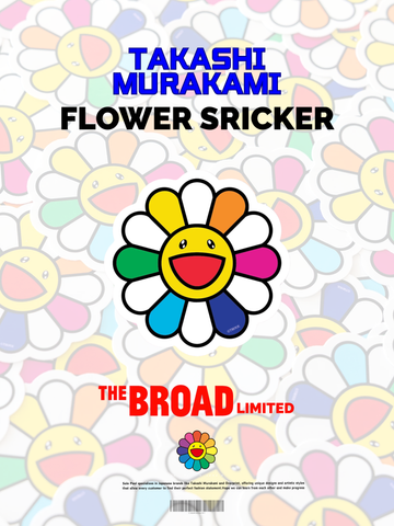 Takashi Murakami Flower Sticker (The Broad Museum Limited)