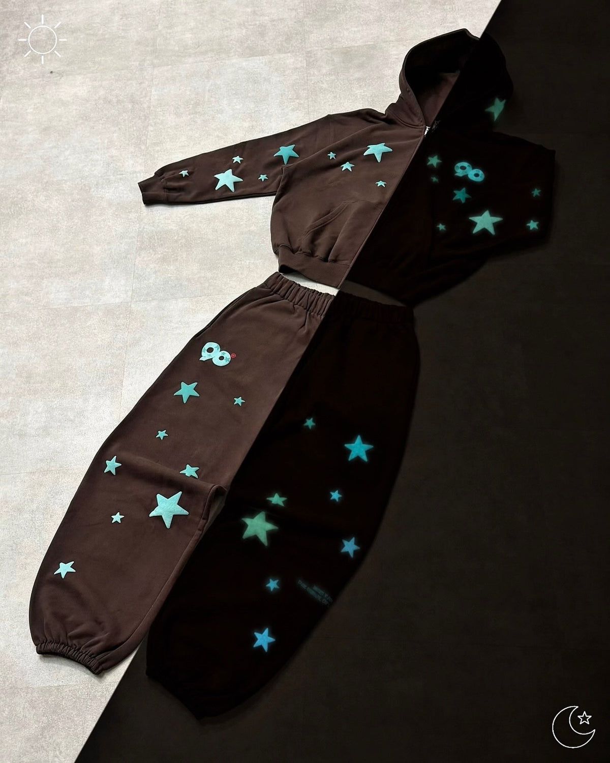 (預訂) 9090 90 Grow Star Allover Series *Glow in the dark (發售後7-14個工作天內到貨) ❌18/9 19:00截單