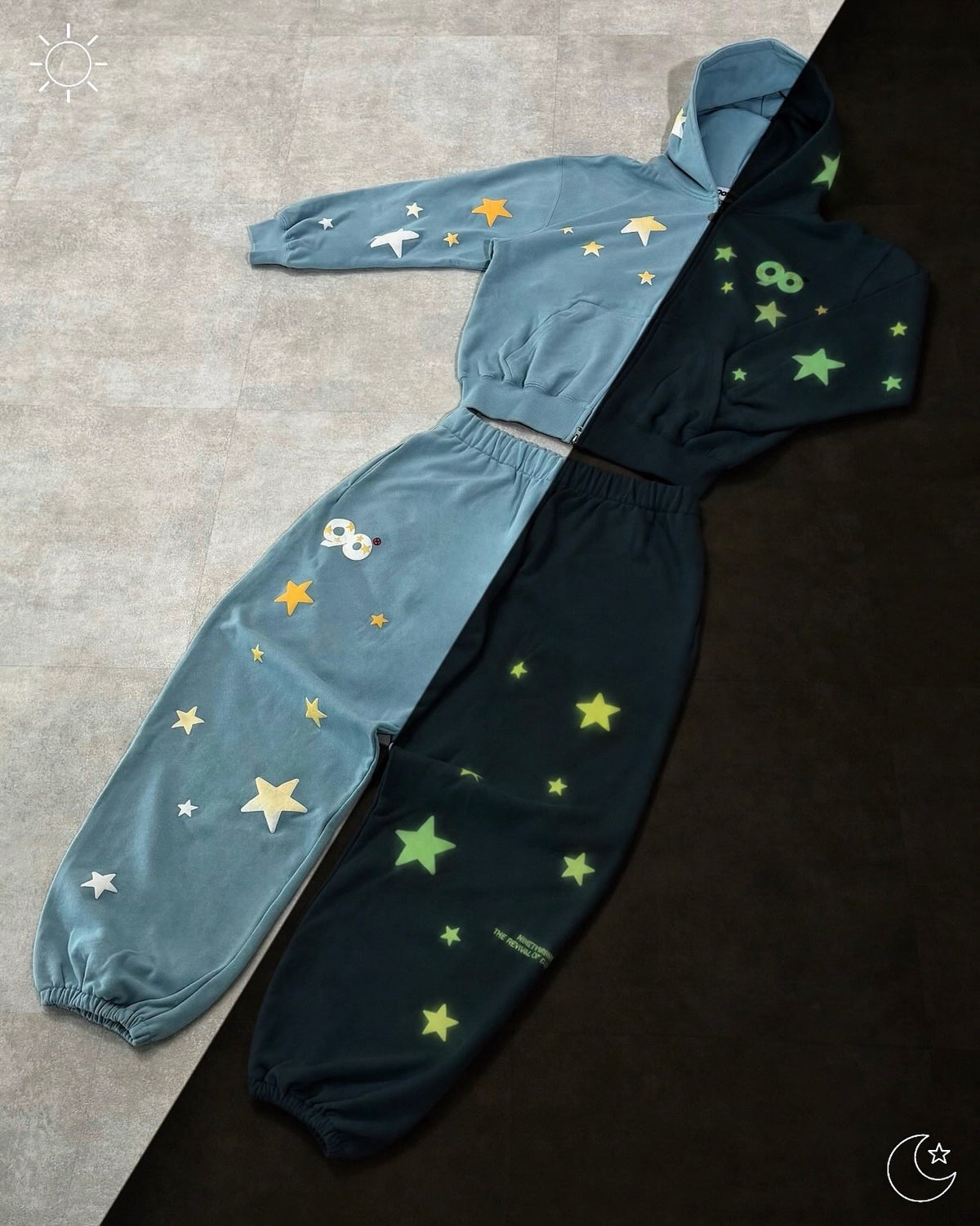 (預訂) 9090 90 Grow Star Allover Series *Glow in the dark (發售後7-14個工作天內到貨) ❌18/9 19:00截單